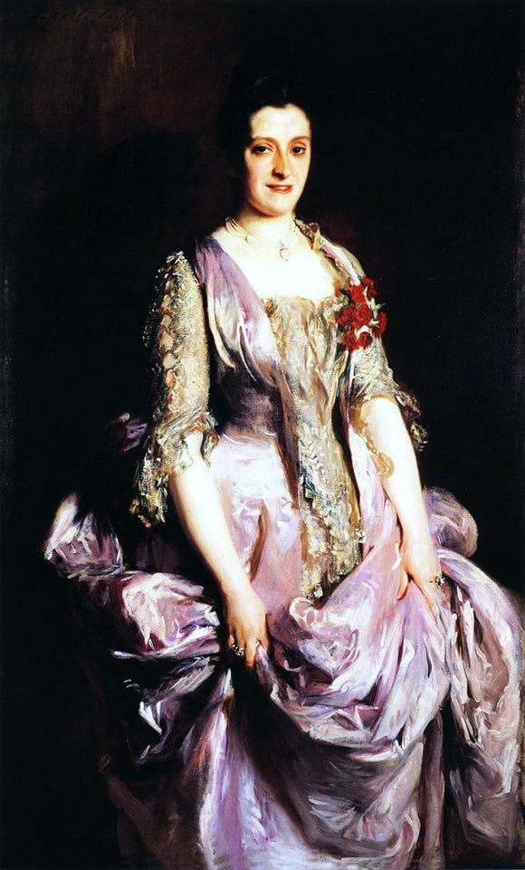  John Singer Sargent Mrs. Benjamin Kissam - Art Print