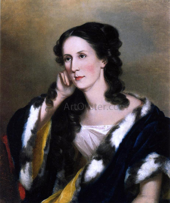  Sarah Miriam Peale Mrs. Charles Ridgely Carroll (Rebecca Ann Pue) - Art Print