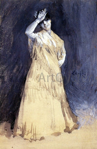  William Merritt Chase Mrs. Chase as the Senorita - Art Print