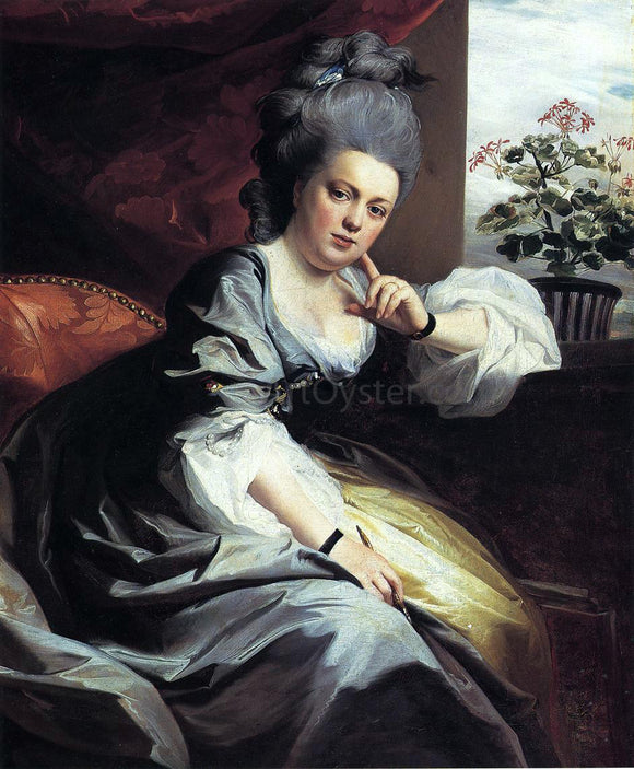  John Singleton Copley Mrs. Clark Gayton - Art Print