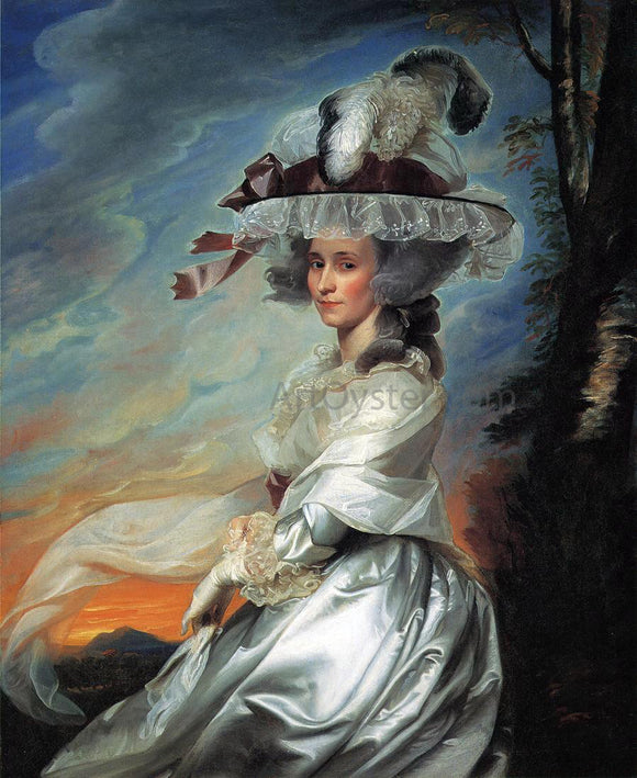  John Singleton Copley Mrs. Daniel Denison Rogers (Abigail Bromfield) - Art Print