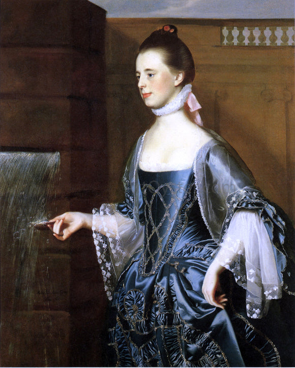  John Singleton Copley Mrs. Daniel Sargent (Mary Turner Sargent) - Art Print
