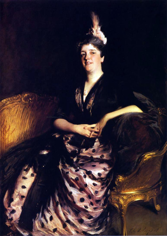  John Singer Sargent Mrs. Edward Darley Boit - Art Print