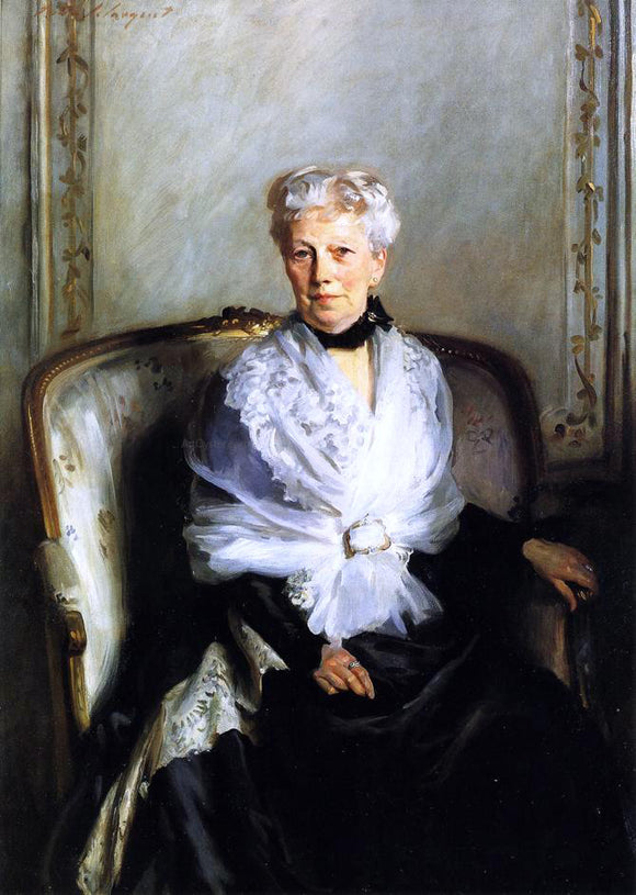  John Singer Sargent Mrs. Edward L. Goetz - Art Print