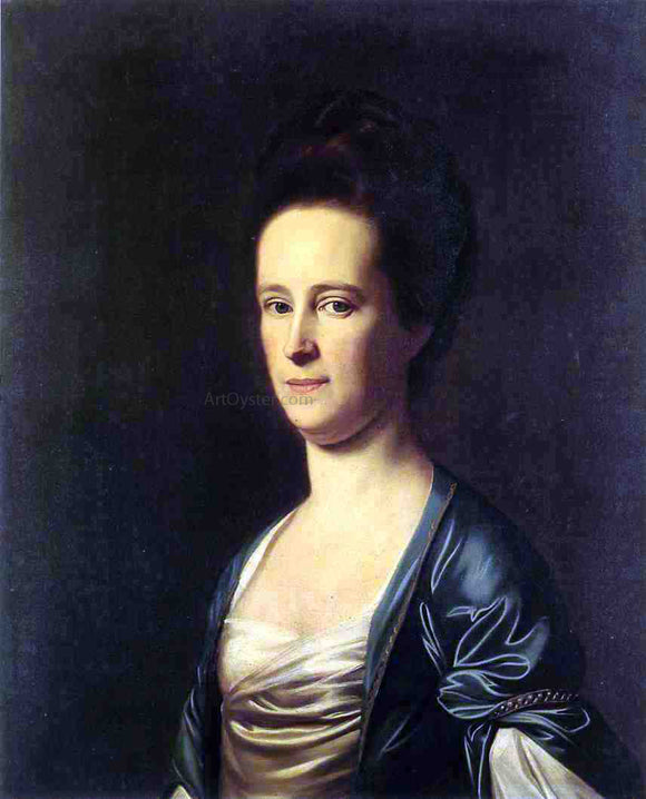  John Singleton Copley Mrs. Elizabeth Coffin Amory - Art Print
