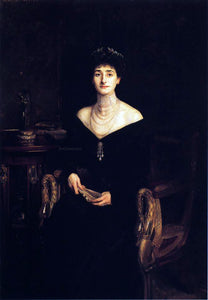  John Singer Sargent Mrs. Ernest G. Raphael (Florence Cecilia Sassoon) - Art Print