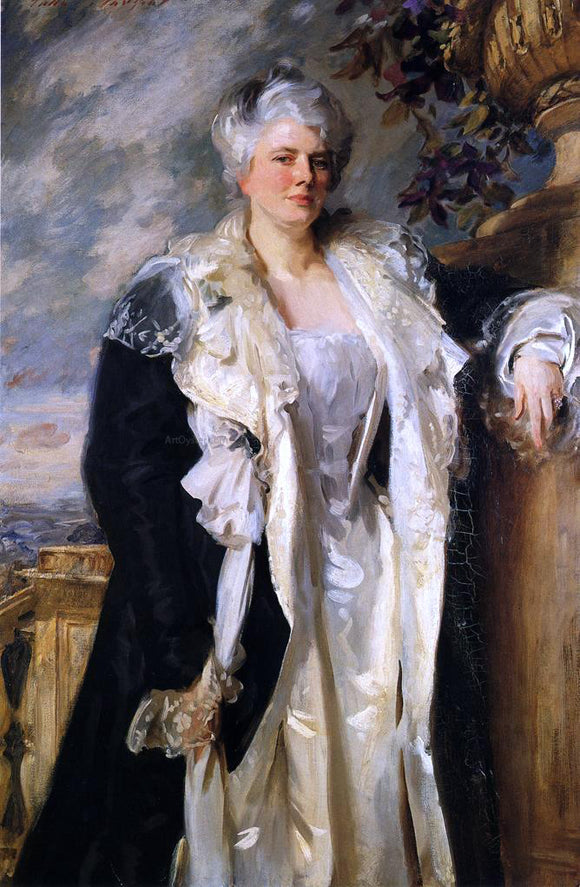  John Singer Sargent Mrs. Ernest Hills - Art Print