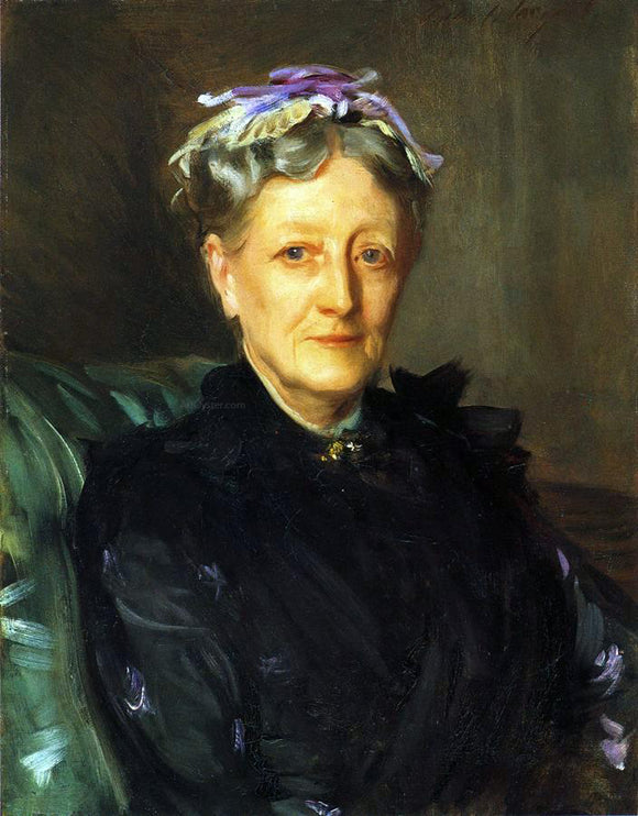  John Singer Sargent Mrs. Frederick Mead (Mary Eliza Scribner) - Art Print