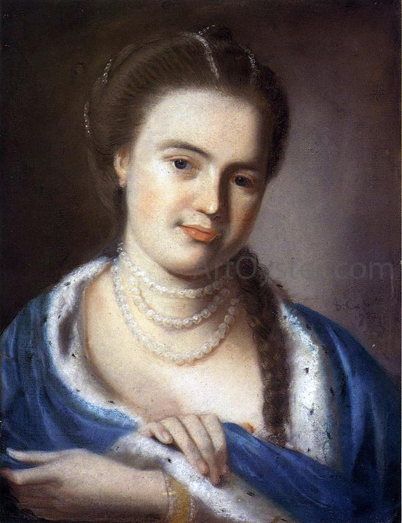 John Singleton Copley Mrs. Gawen Brown (Elizabeth Byles) - Art Print