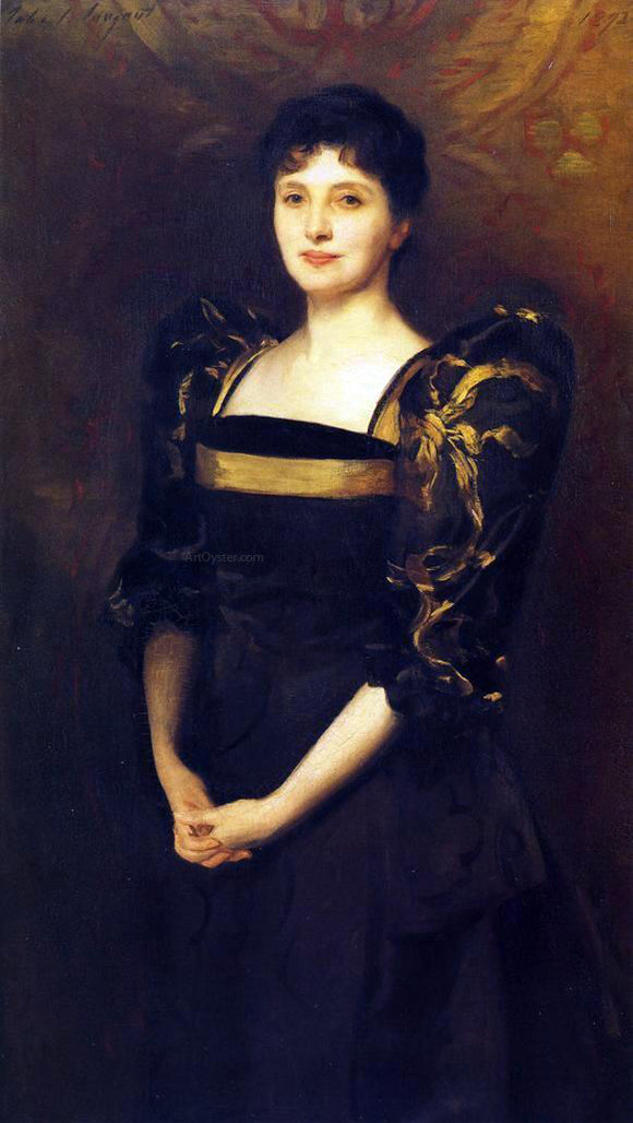  John Singer Sargent Mrs. George Lewis (Elizabeth Eberstadt) - Art Print