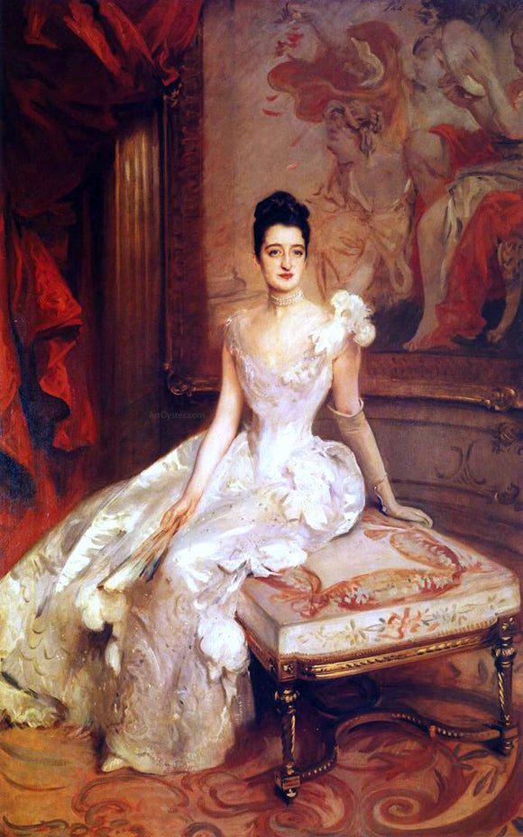  John Singer Sargent Mrs. Hamilton McKown Twombly (Florence Adele Vanderbilt) - Art Print