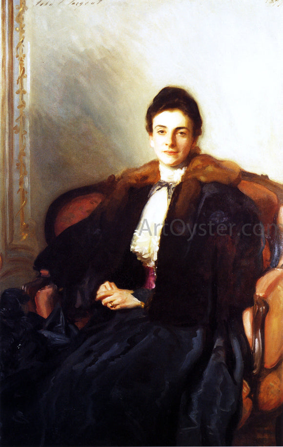  John Singer Sargent Mrs. Harold Wilson (Anna Margary) - Art Print