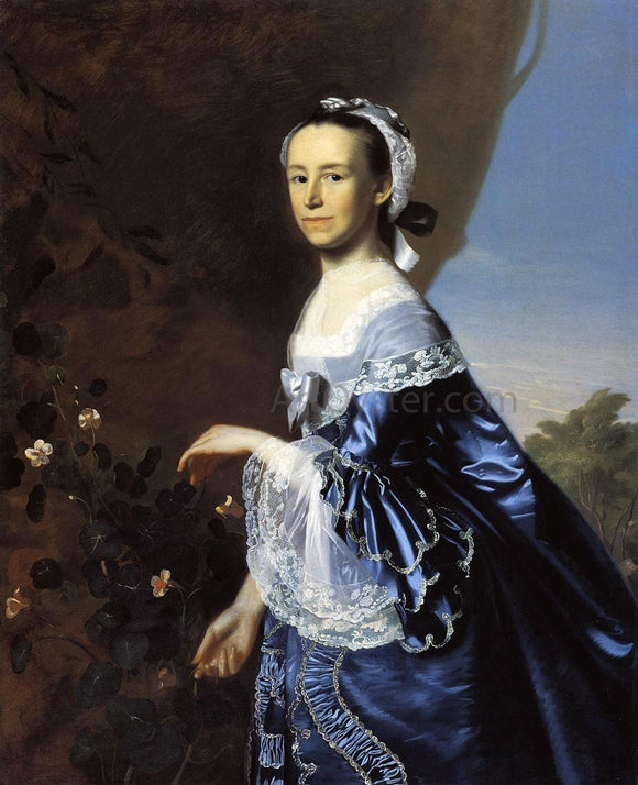  John Singleton Copley Mrs. James Warren (Mercy Otis) - Art Print