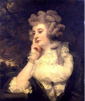  Sir Joshua Reynolds Mrs. Jane Braddyll - Art Print