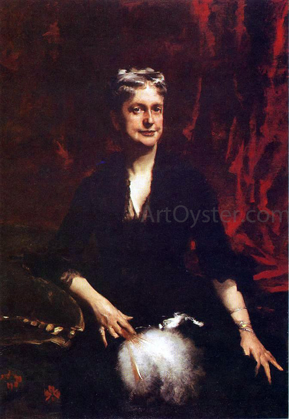  John Singer Sargent Mrs. John Joseph Townsend (Catherine Rebecca Bronson) - Art Print