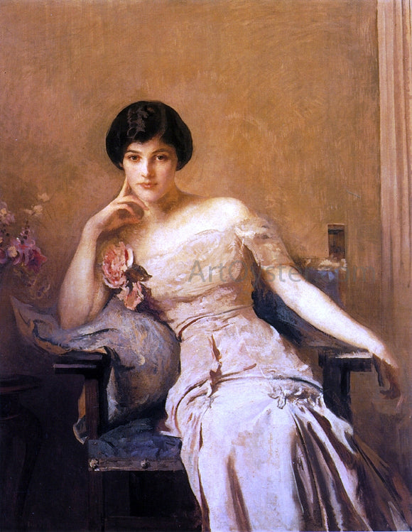  Edmund Tarbell Mrs. John Lawrence - Art Print