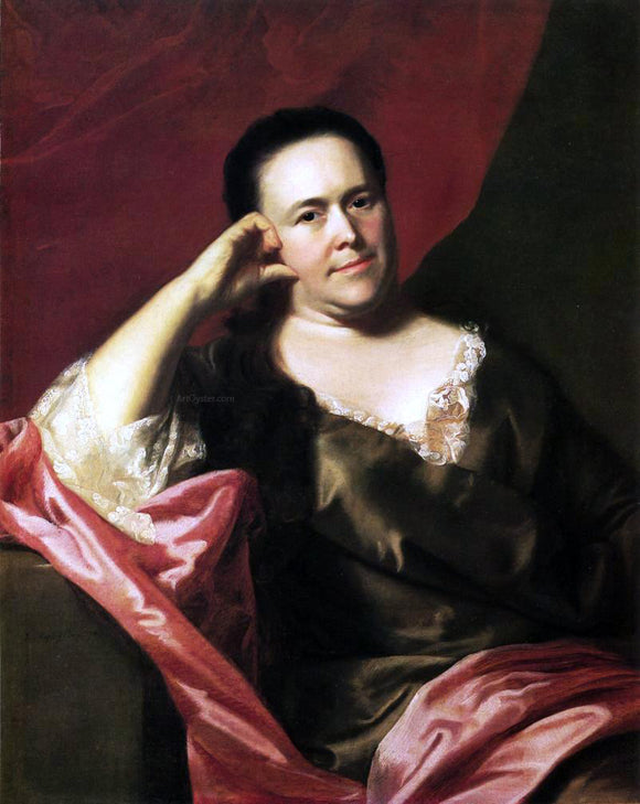  John Singleton Copley Mrs. John Scoally (Mercy Greenleaf) - Art Print