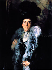  John Singer Sargent Mrs. John William Crombie (Minna Watson) - Art Print