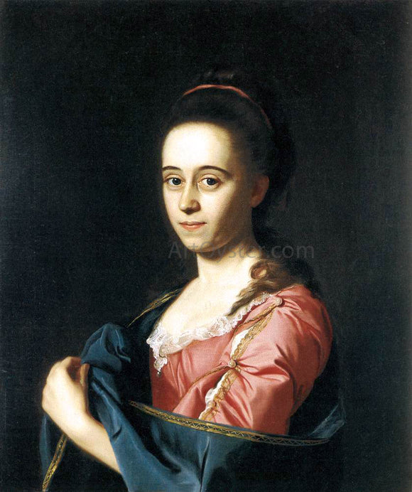  John Singleton Copley Mrs Joshua Henshaw II (Catherine Hill) - Art Print