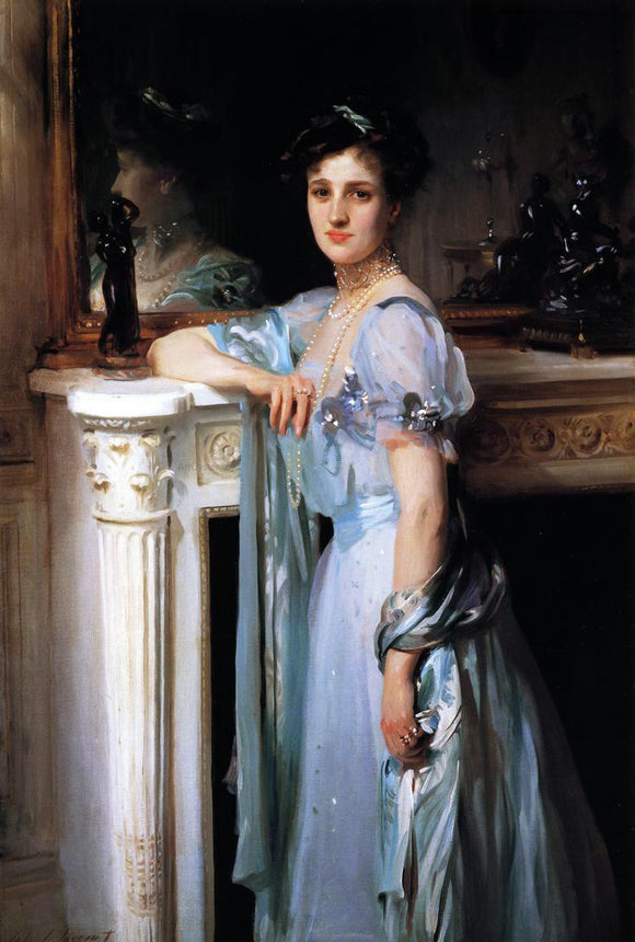  John Singer Sargent Mrs. Louis Raphael - Art Print