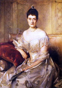  John Singer Sargent Mrs. Mahlon Day Sands (Mary Hartpeace) - Art Print