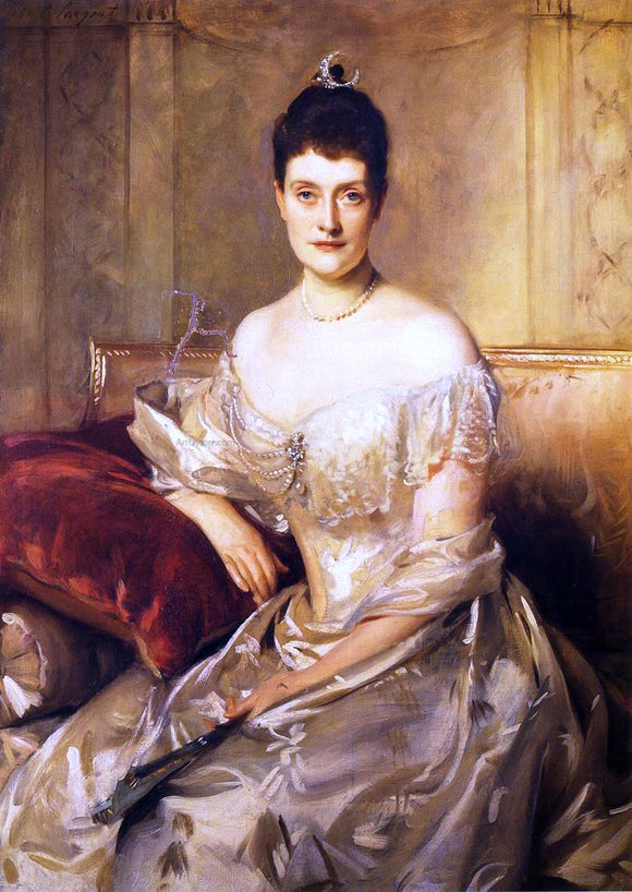 John Singer Sargent Mrs. Mahlon Day Sands (Mary Hartpeace) - Art Print