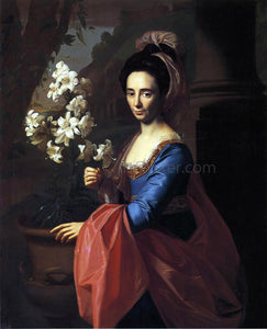  John Singleton Copley Mrs. Moses Gill (Rebecca Boylston) - Art Print