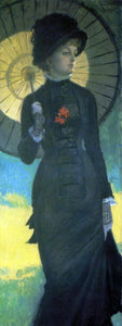  James Tissot Mrs. Newton with a Parasol - Art Print