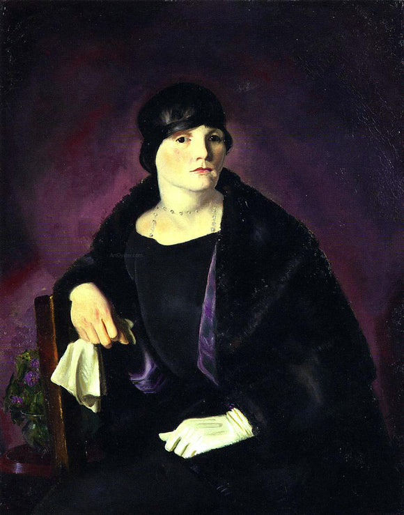  George Wesley Bellows Mrs. Richter - Art Print