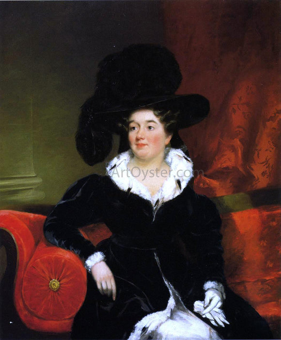  Chester Harding Mrs. Samuel Appleton (Julia Webster) - Art Print