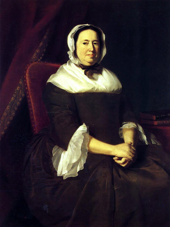  John Singleton Copley Mrs. Samuel Hill, nee Miriam Kilby - Art Print