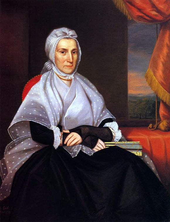  Ralph Earl Mrs. Sherman Boardman (Sarah Bostwick) - Art Print