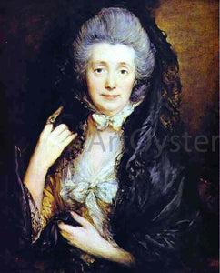  Thomas Gainsborough Mrs. Thomas Gainsborough, nee Margaret Burr - Art Print