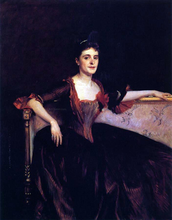  John Singer Sargent Mrs. Thomas Lincoln Manson Jr (Mary Groot) - Art Print
