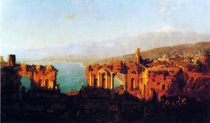  William Stanley Haseltine Mt. Etna from Taormina - Art Print