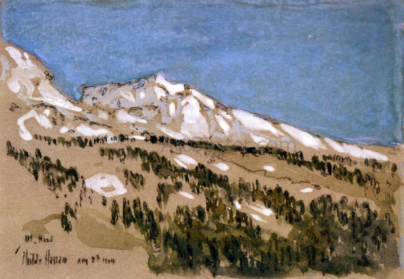  Frederick Childe Hassam Mt. Hood (Oregon) - Art Print