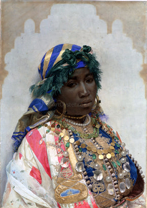  Jose Tapiro Y Baro Mujer de Color - Art Print