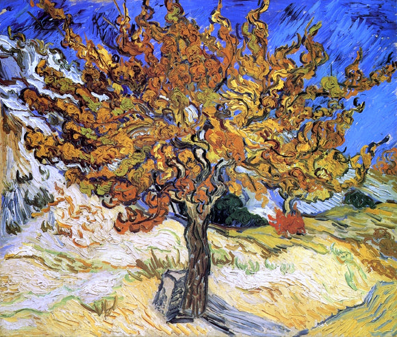  Vincent Van Gogh A Mulberry Tree (also known as The Mulberry Tree) - Art Print