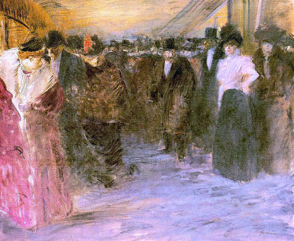  Jean-Louis Forain Music Hall - Art Print