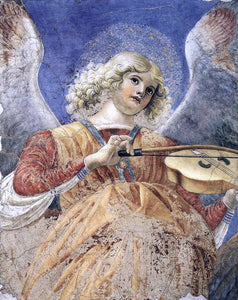  Melozzo Da Forli Music-Making Angel - Art Print