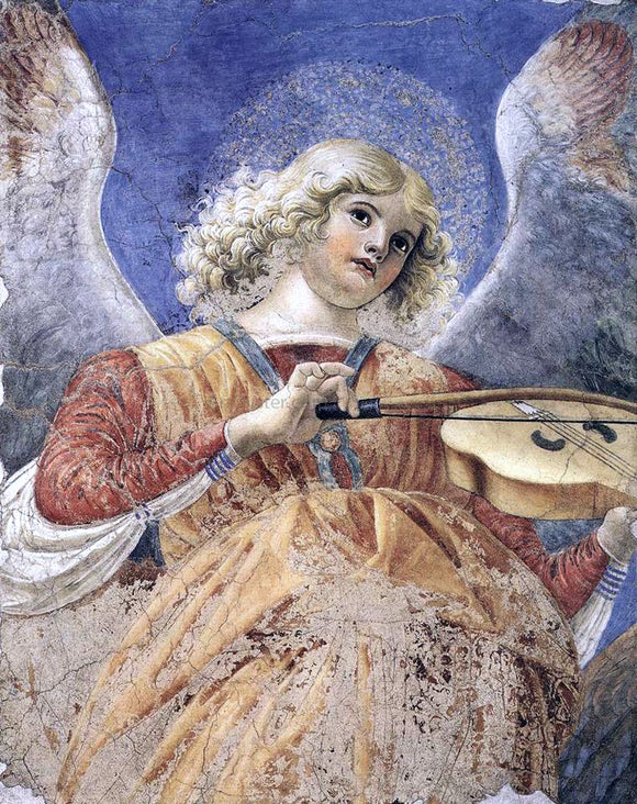  Melozzo Da Forli Music-Making Angel - Art Print