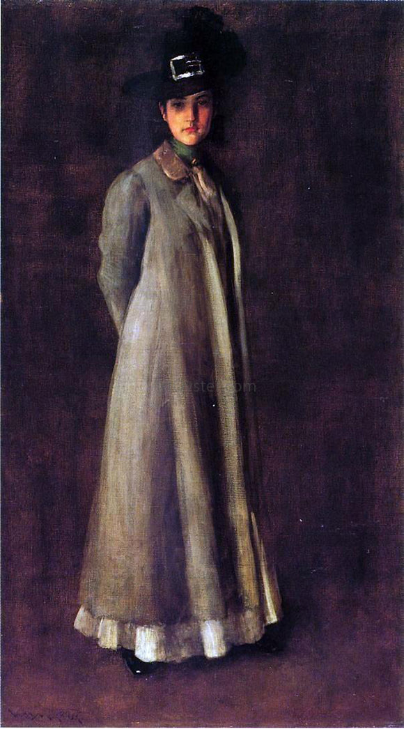  William Merritt Chase My Daughter Dieudonne (Alice Dieudonne Chase) - Art Print