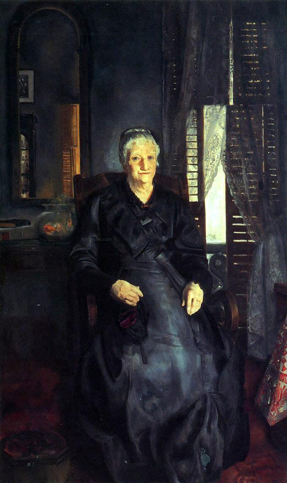  George Wesley Bellows My Mother - Art Print