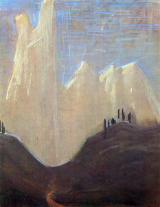  Mikalojus Ciurlionis My Road I - Art Print