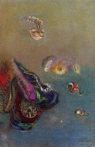  Odilon Redon Mysteries of the Sea - Art Print