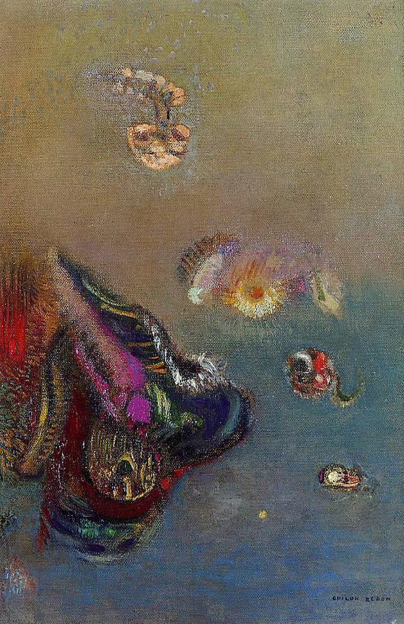  Odilon Redon Mysteries of the Sea - Art Print