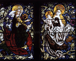  Peter Hemmel Von Andlau Mystic Marriage of St Catherine - Art Print