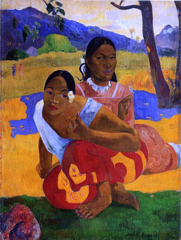  Paul Gauguin Nafeaffaa Ipolpo (also known as When Will You Marry?) - Art Print