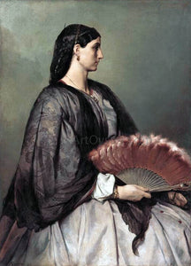  Anselm Friedrich Feuerbach Nanna - Art Print