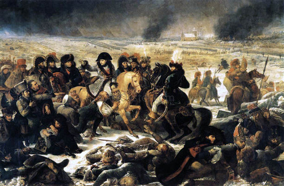  Antoine-Jean Gros Napoleon Bonaparte on the Battlefield of Eylau, 1807 - Art Print